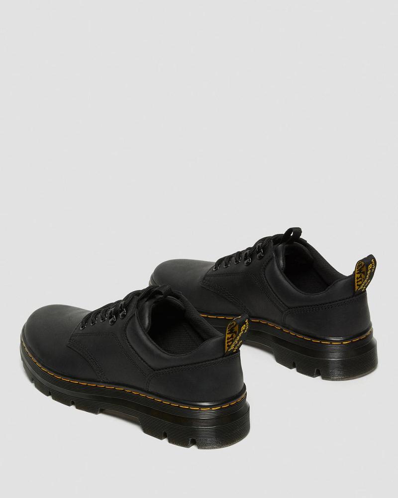 Dr Martens Reeder Wyoming Lær Fritidssko Herre Svarte | Norge 327BEX